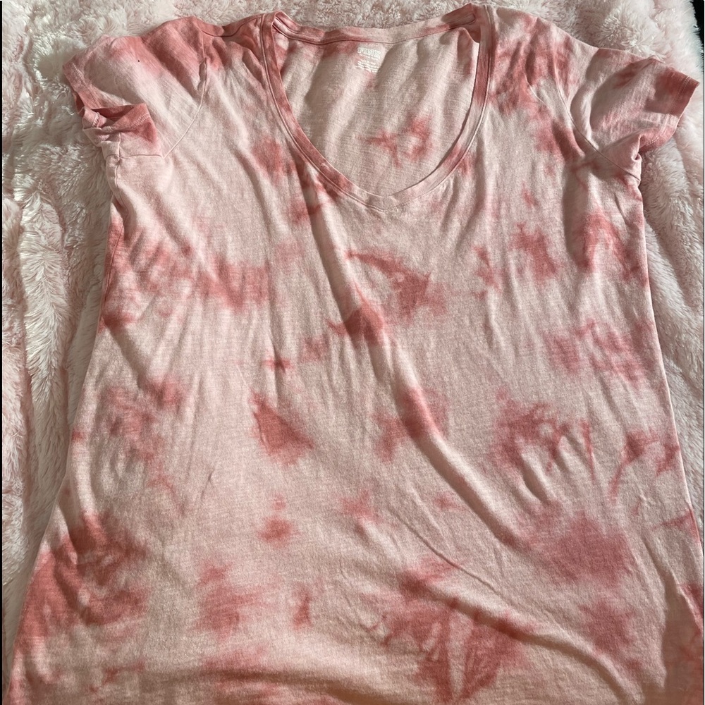 Pink V Neck